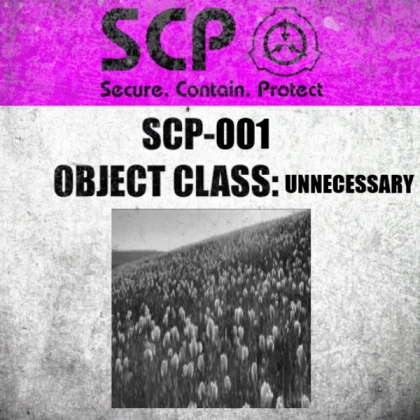 SCP-001 (Lily) Label