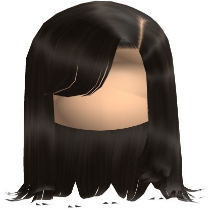 𝓭 Layered Medium Length w/ Side Bangs (Brown)