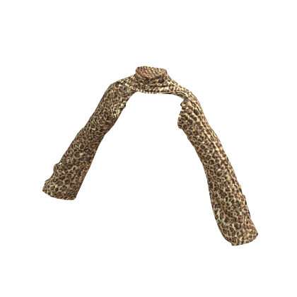 Hime Gyaru Turtleneck Shrug Leopard | Roblox Item - Rolimon's