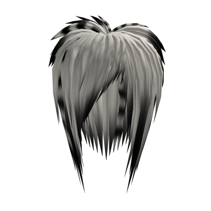 Platinum Blonde Raccoon Scene Emo Hair Roblox item