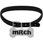 . ‿♡ mitch collar black