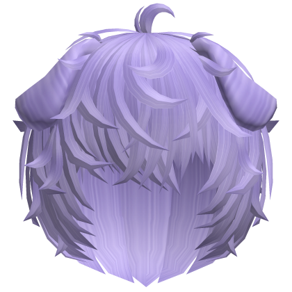 🦴 cute purple puppy boy messy kawaii wavy hair