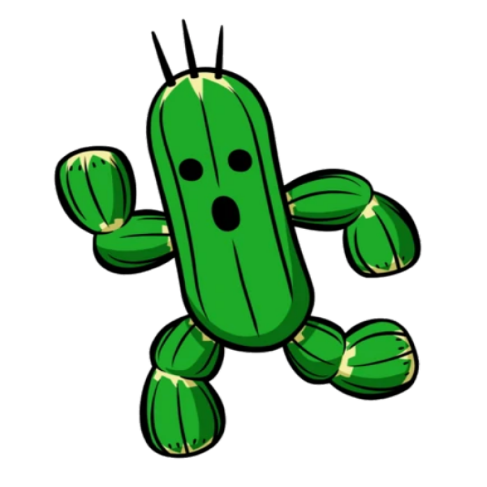 Cactuar (Mario Hoops) Roblox decal