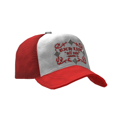Gorra Barbas Hats Rich Life (Para Atrás)
