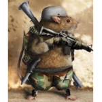 Depressed rat soldiers