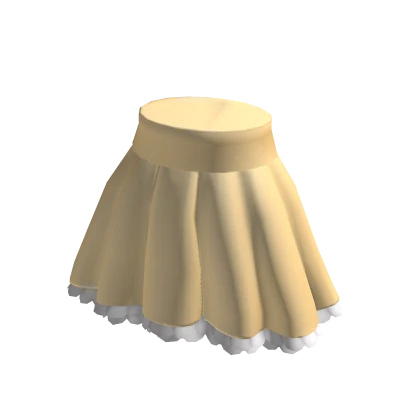 Yellow skirt outfit on roblox top