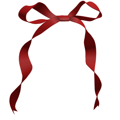 Christmas Satin Ribbon Bow Pony