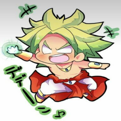 CHIBI BROLY! Roblox decal