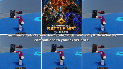 Summonable Guardian NPC 5-Pack – Battle Styles preview 1