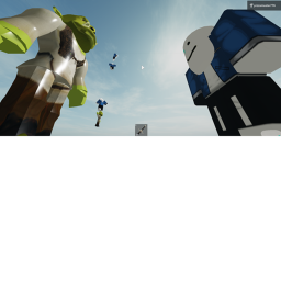 shrek vs sans