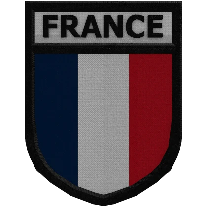 France Flag Shield Shoulder Patch | Roblox Item - Rolimon's
