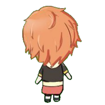 akito chibi from behind (bad) Roblox decal