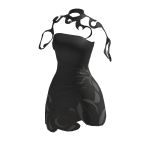 ♾️Gray crimson highborn dress
