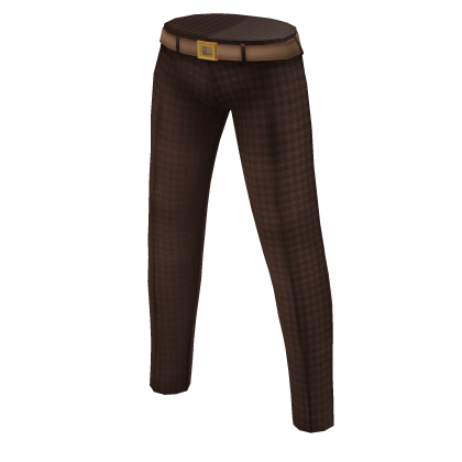 Slim Fit Trousers | Brown & Beige