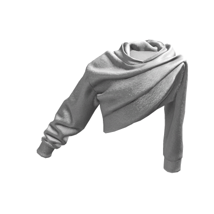 Light Grey Raised Hoodie