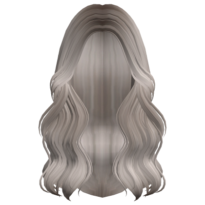 Preppy Long Lush Wavy Glam Girl Hair (Ash Blonde) Roblox item