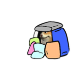 Pillow Fort Chomik