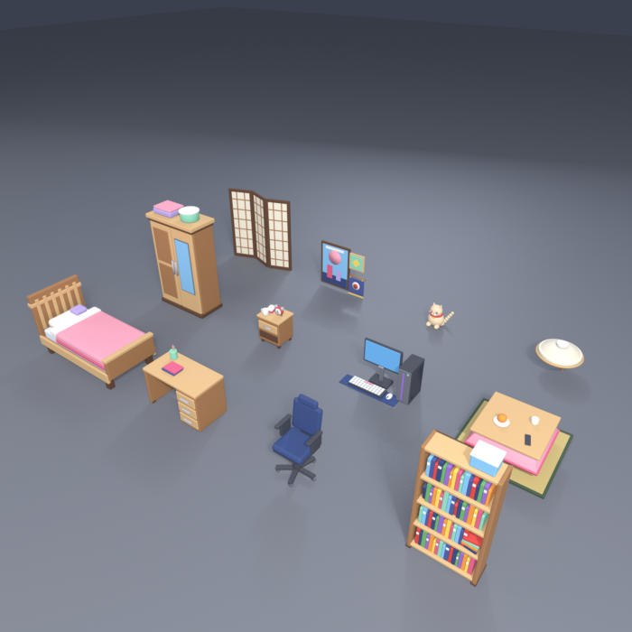 Anime Bedroom Props Kawaii Room Furniture x12 preview 5