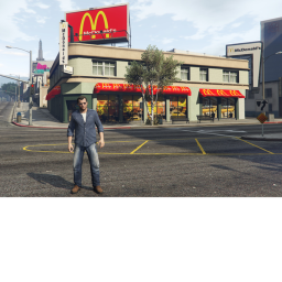 GrandTheftAuto V / DLC / The McDonalds heist