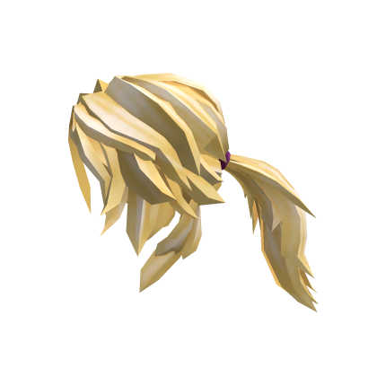 Blonde Action Ponytail Roblox item