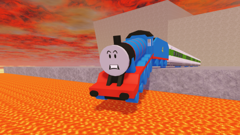 Blue Train Crash Physics (MINE MAYHEM) 💥 screenshot 2