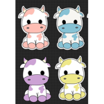 ~Cow print besties