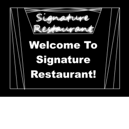 Signature Restaurant (Game in Progress)