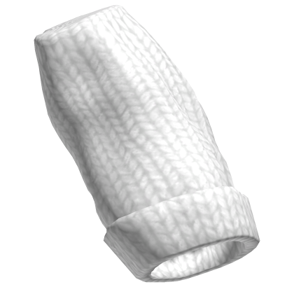 3.0 R6 Sleeves Sweater White [Left]