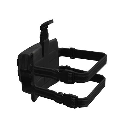 Right Black Mixpat Mag Leg Pouches [1.0] thumbnail