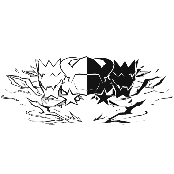 Cartoony Black&White