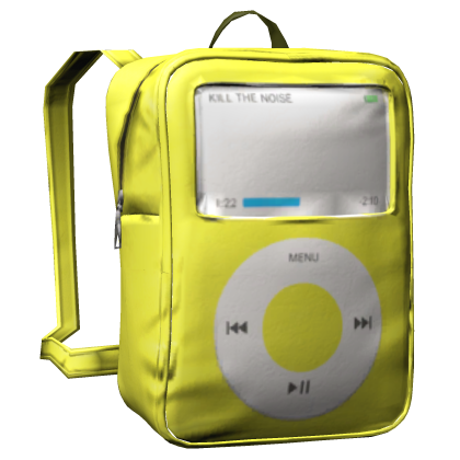[3.0] Yellow KillTheNoise Backpack Roblox item