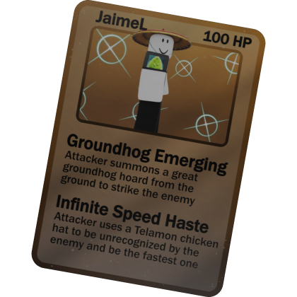 JaimeL's Trading Card thumbnail
