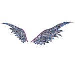Crimsyn & Lavender Promo Gemstone Wings