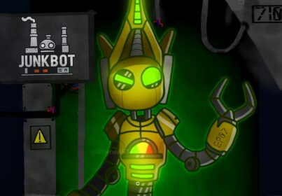 The Junkbot oil factory (13k) visitors