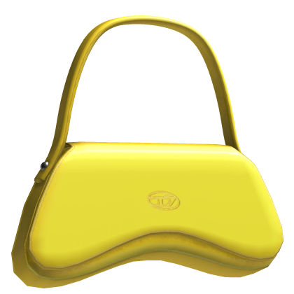 diesel baddie purse bag yellow