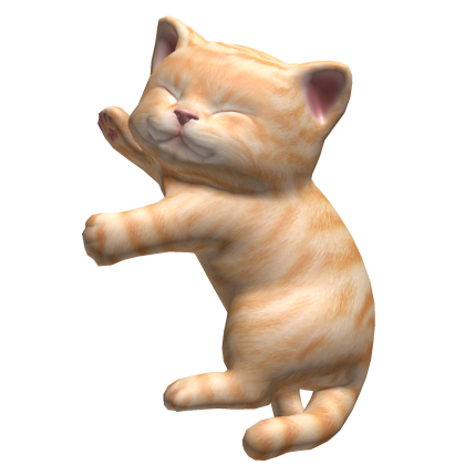 Cute Sleeping Cat Kitten - Red Tabby [3.0]