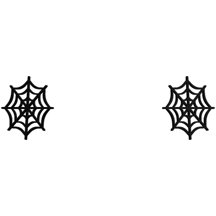 Halloween Spider Web Dual Hair Clips 🕸️