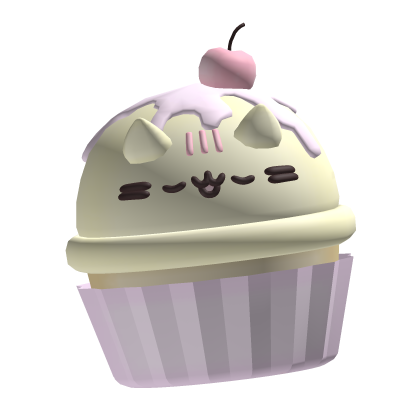 ... pusheen cupcake ♡｡ yellow