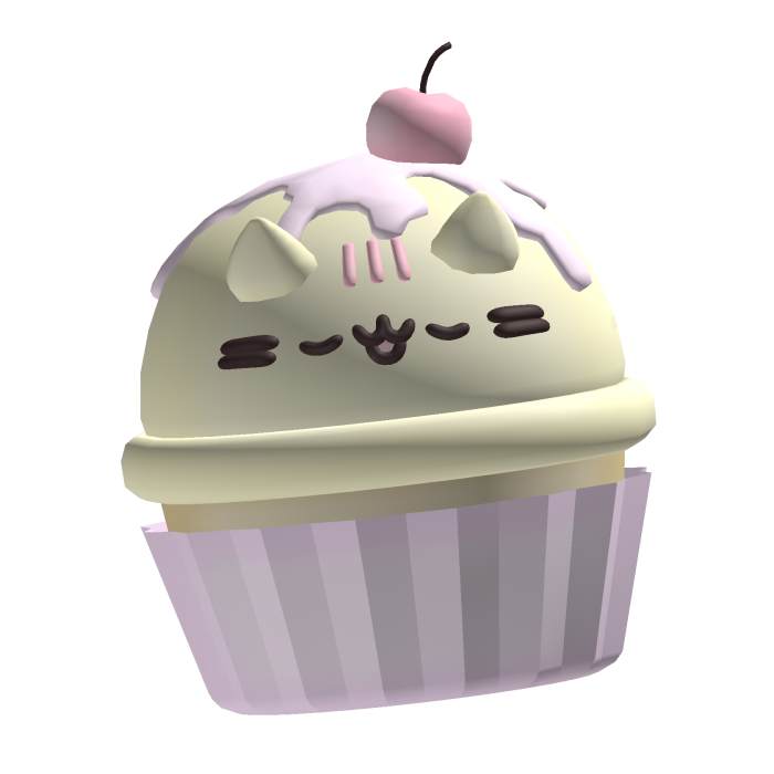... pusheen cupcake ♡｡ yellow