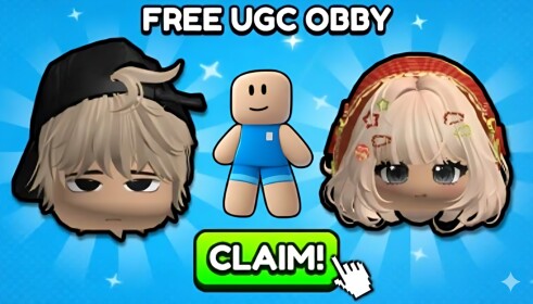 ✨Obby Free UGC items (AFK or Play)
