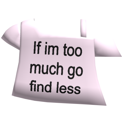 cute tumblr graphic off shoulder shirt in pink Roblox item
