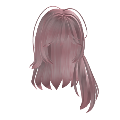 Cute Long Preppy Hair (pink) Roblox item