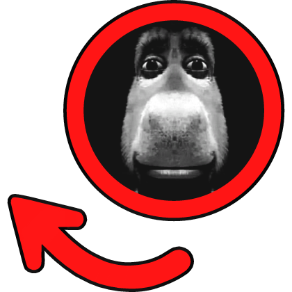 Donkey Meme Circle