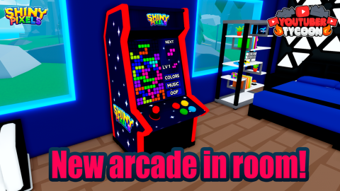 NEW ARCADE IN ROOM! 🕹️