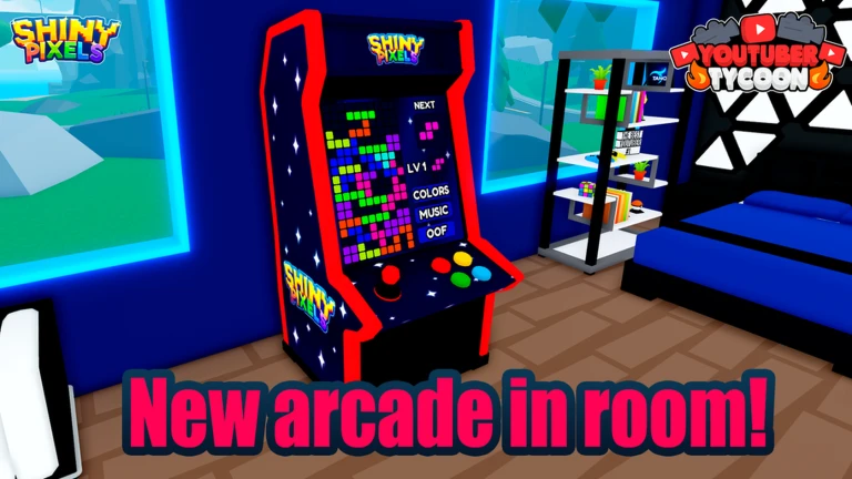 NEW ARCADE IN ROOM! 🕹️