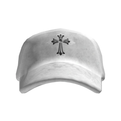 帽子 Chrome white cross cap White Chrome Cap | Roblox Item - Rolimon's