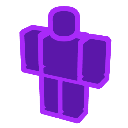 Purple Avatar Outline (1.0 Blocky)