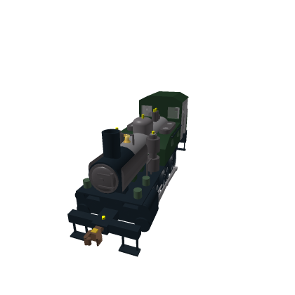 0-6-0 Steam Locomotive (Broken)