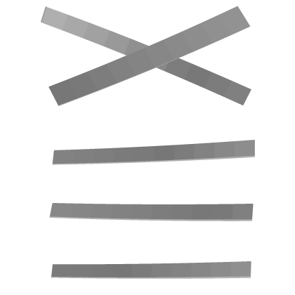 White Suzuya X Ghoul side hair clip