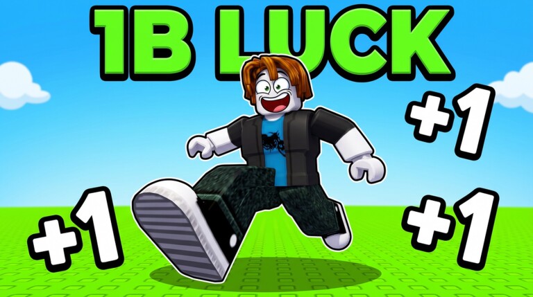 +1 Luck Per Step — official Roblox game image
